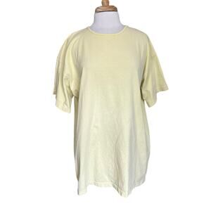 Pacific Cotton Pacificotton San Francisco Vtg Bryn Walker Yellow T-Shirt USA L